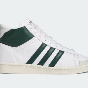 adidas Originals Jabbar hi JI3444 MEN'S SHOES white green Size 9 NEW
